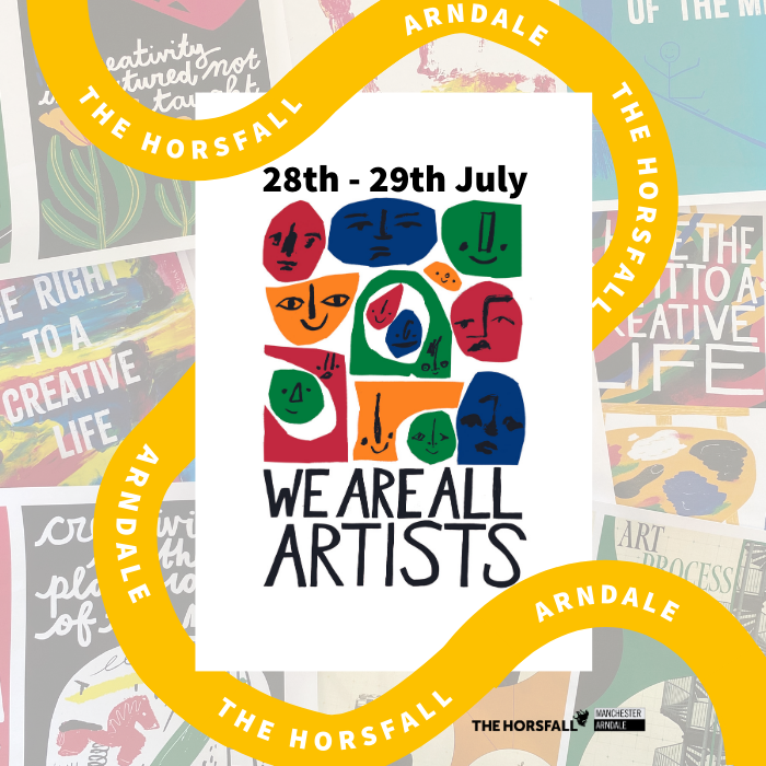 We Are All Artists - The Horsfall's Creative Space is going to the Arndale news article